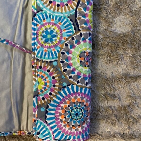 Vera Bradley Flat / Curling Iron Cover with zipper - Picture 3 of 5